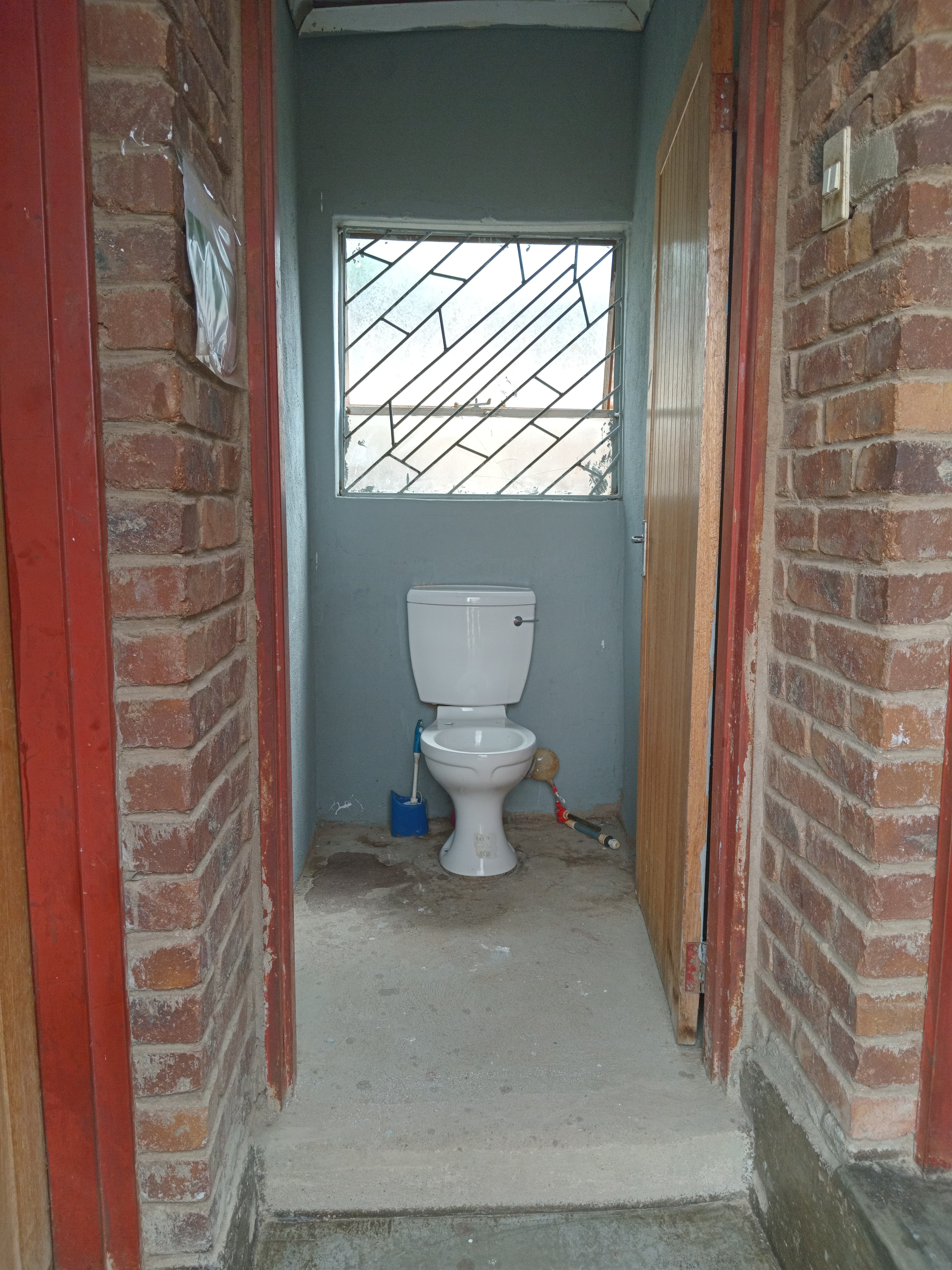 Student accommodation outside toilet